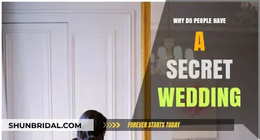 Secret Weddings: Unveiling the Reasons Behind Intimate, Private Celebrations