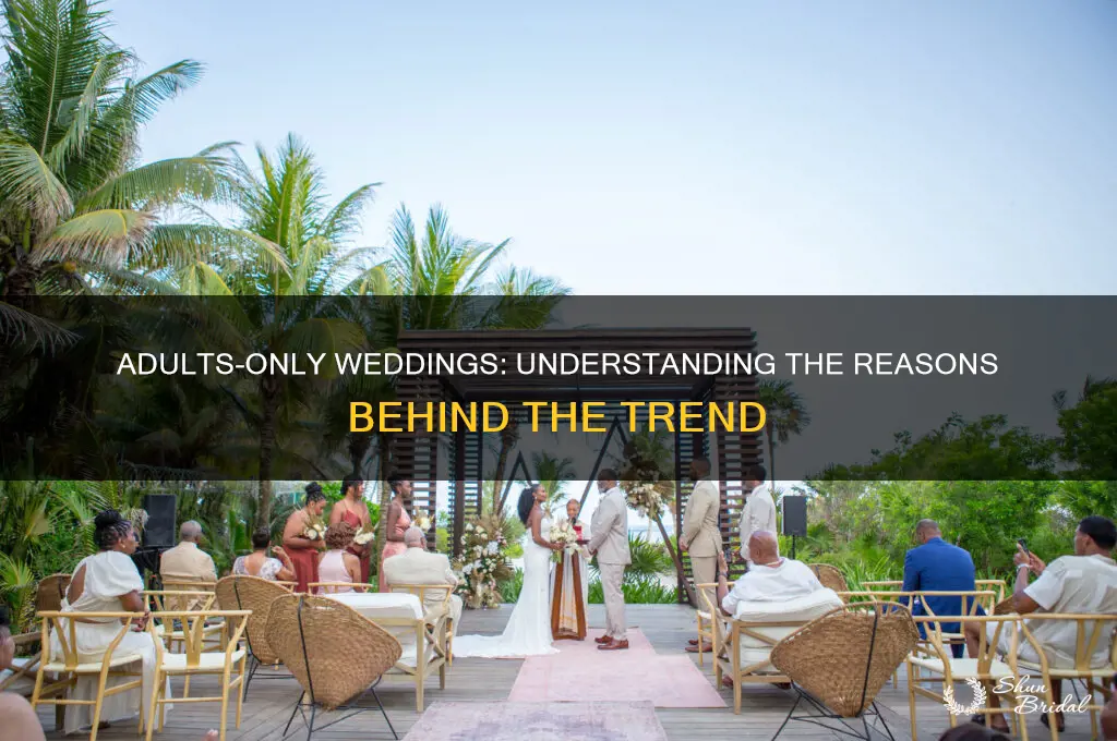 why do people have adults only weddings
