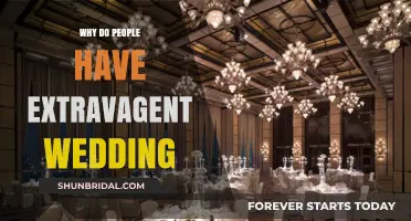 Why Extravagant Weddings: Unraveling the Splurge Behind the Big Day