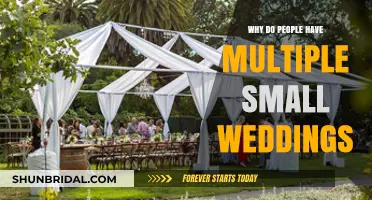 Intimate Celebrations: The Rise of Multiple Small Weddings Explained