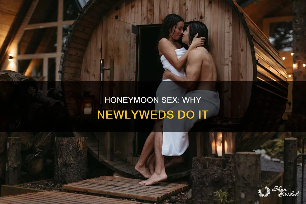why do people have sex on their honeymoon