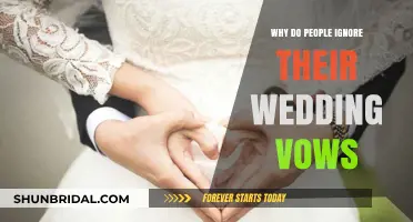 Broken Promises: Understanding Why Couples Abandon Wedding Vows