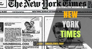 Why Couples Choose The New York Times for Wedding Announcements