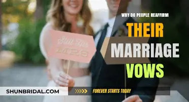 Reaffirming Love: Why Couples Renew Their Marriage Vows