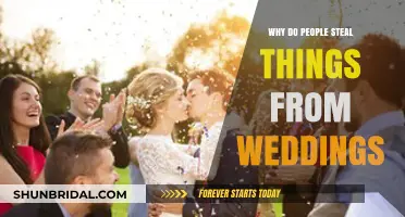 Wedding Theft: Understanding Why Guests Steal from Celebrations