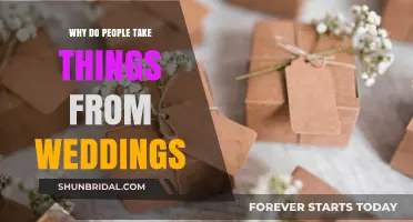 Why Wedding Guests Take Home More Than Memories: Exploring the Trend