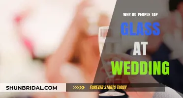 The Tradition of Tapping Glass at Weddings: Origins and Meanings