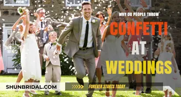 Confetti Traditions: Unveiling the Joyful Wedding Toss Symbolism and History