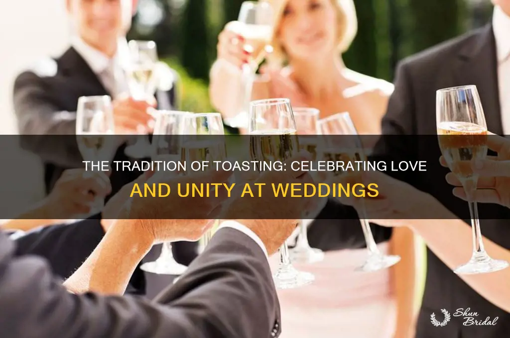 why do people toast at weddings
