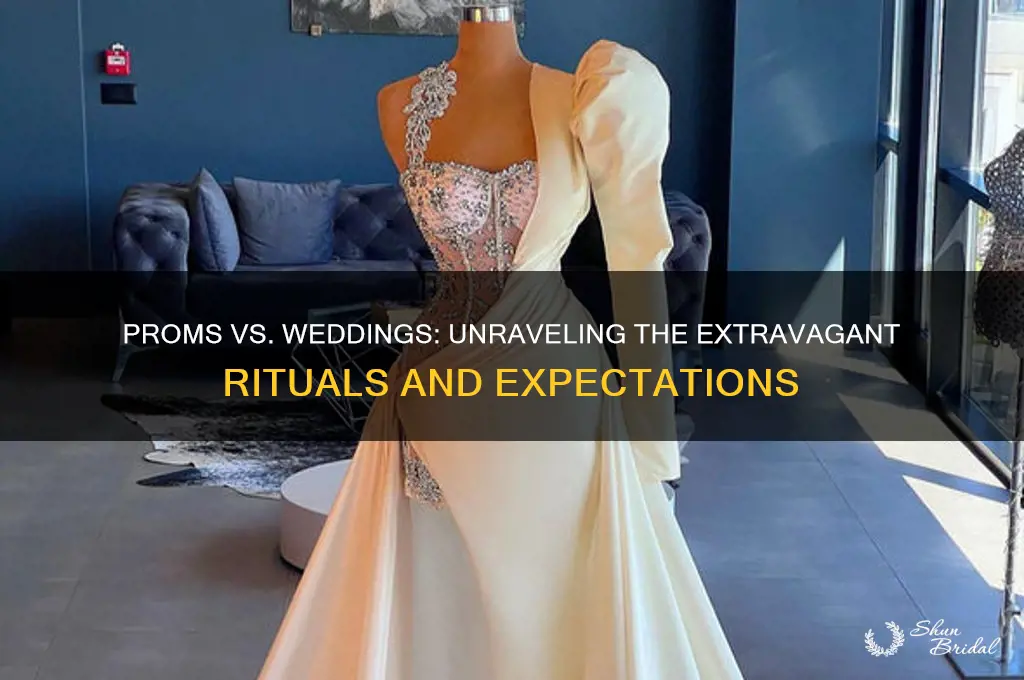 why do people treat proms like weddings