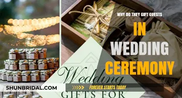 The Heartfelt Tradition of Gifting Guests at Wedding Ceremonies