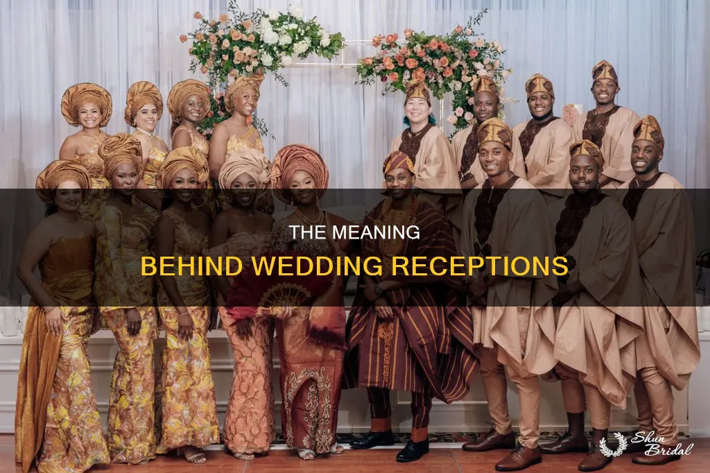 why do we have wedding receptions