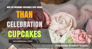 Why Wedding Cupcakes Cost More Than Celebration Cupcakes