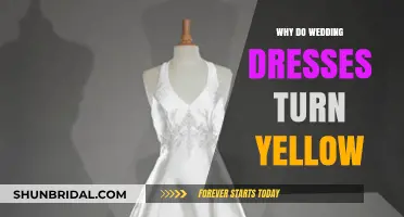 Wedding Dresses: Why Do They Turn Yellow?