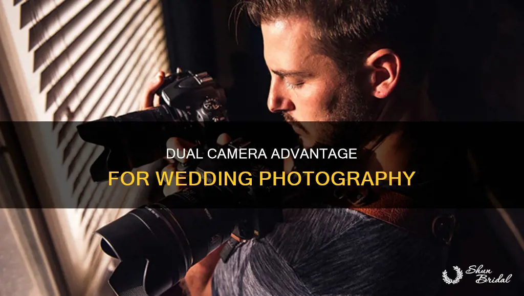 why do wedding photographers shoot with 2 cameras