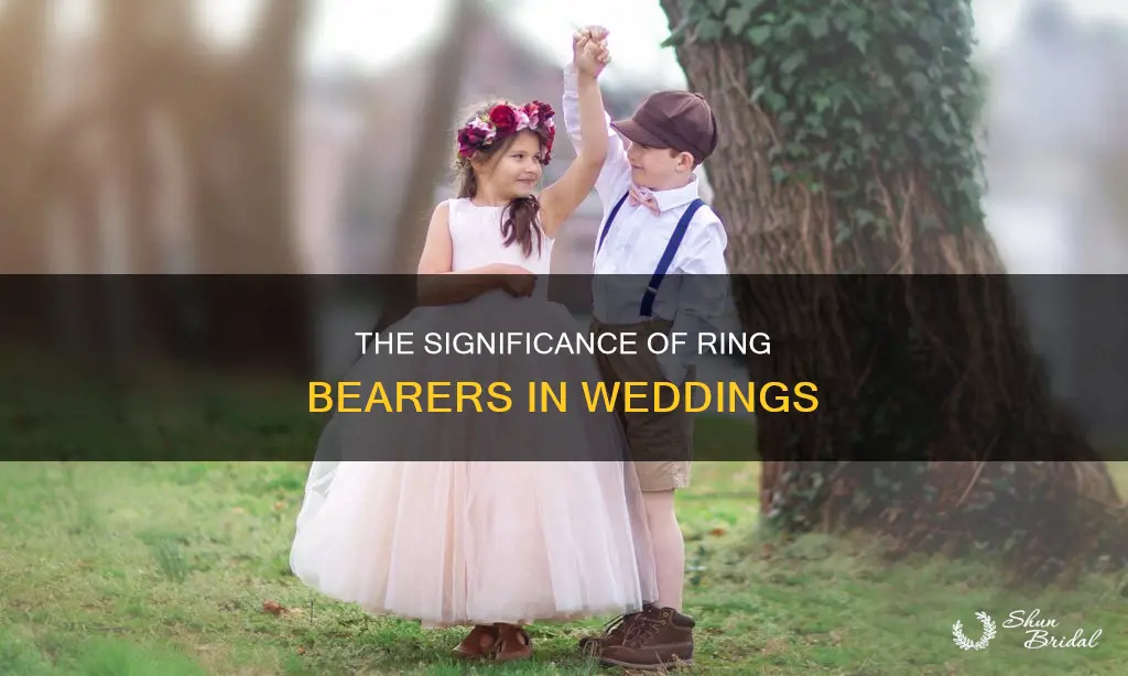 why do weddings have a ring bearer