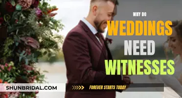 Witnesses at Weddings: A Legal and Sentimental Tradition