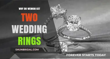 Custom of Double Wedding Rings for Women