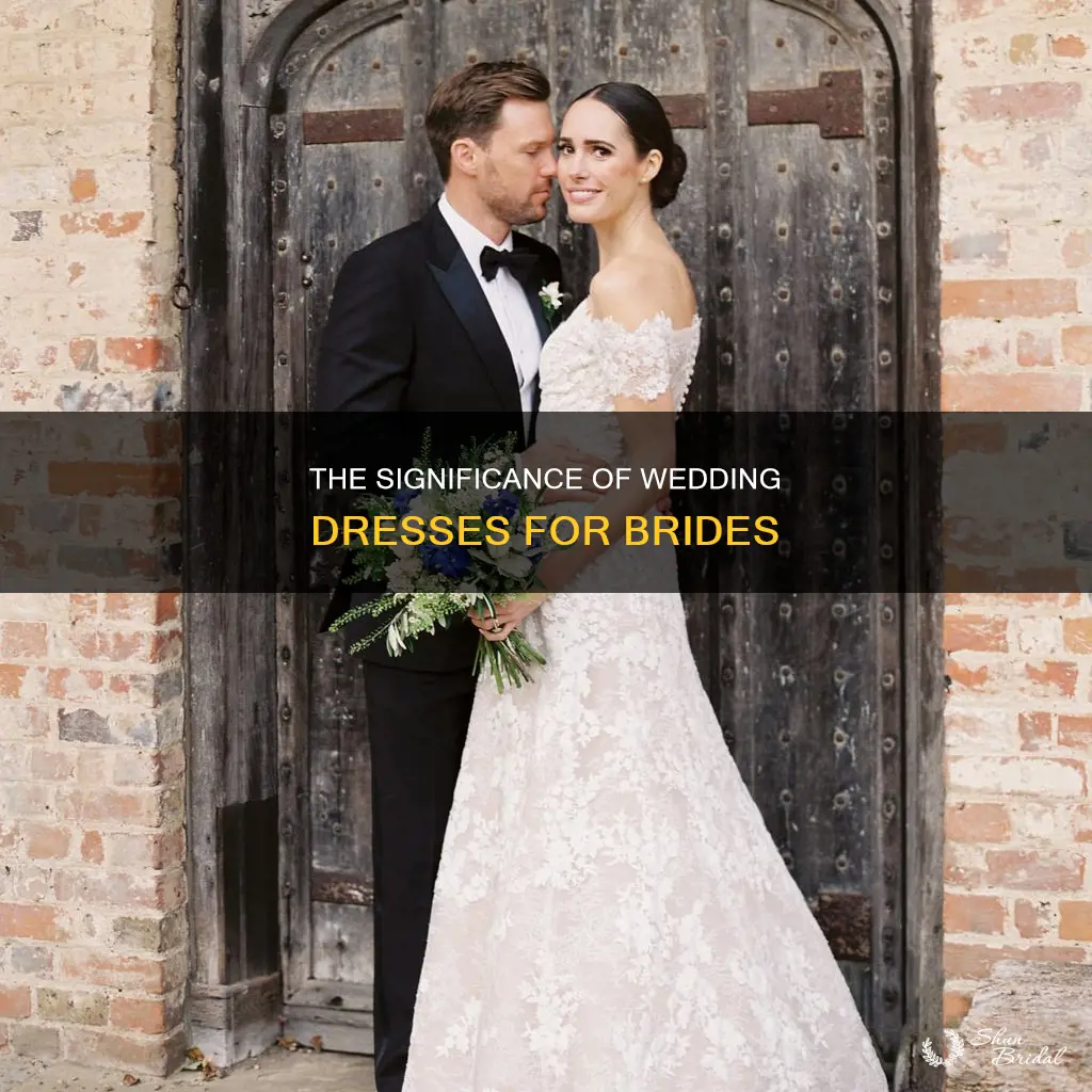 why do women care about wedding dresses