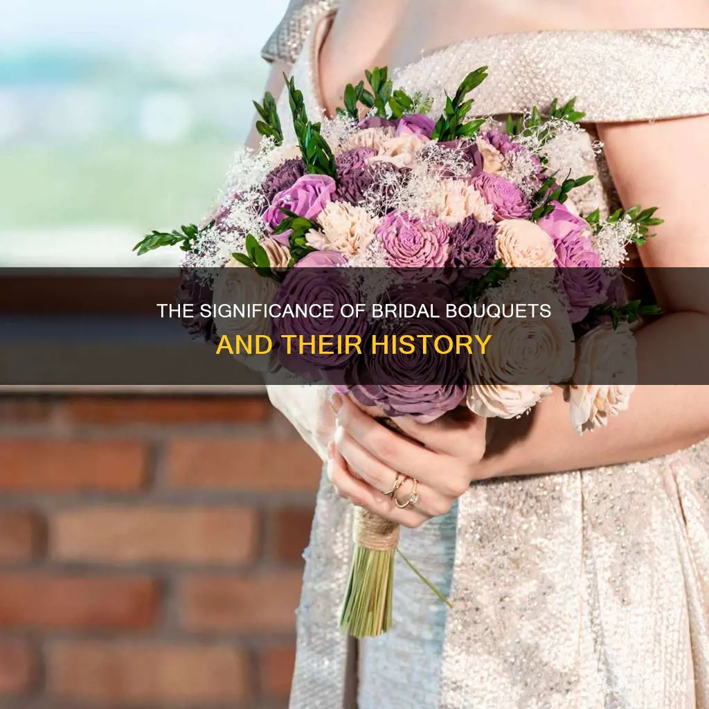 why do women carry bouquets at weddings