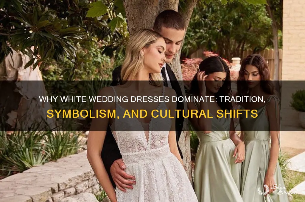 why do women notbwhere white on wedding day