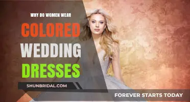 Colored Wedding Gowns: A Bold Statement of Individuality