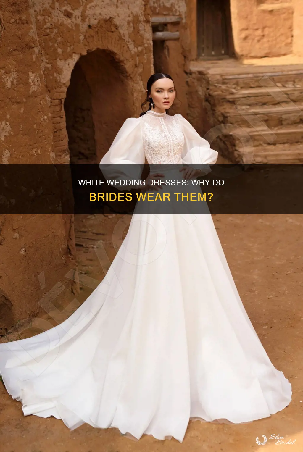 why do women wear white wedding dresses