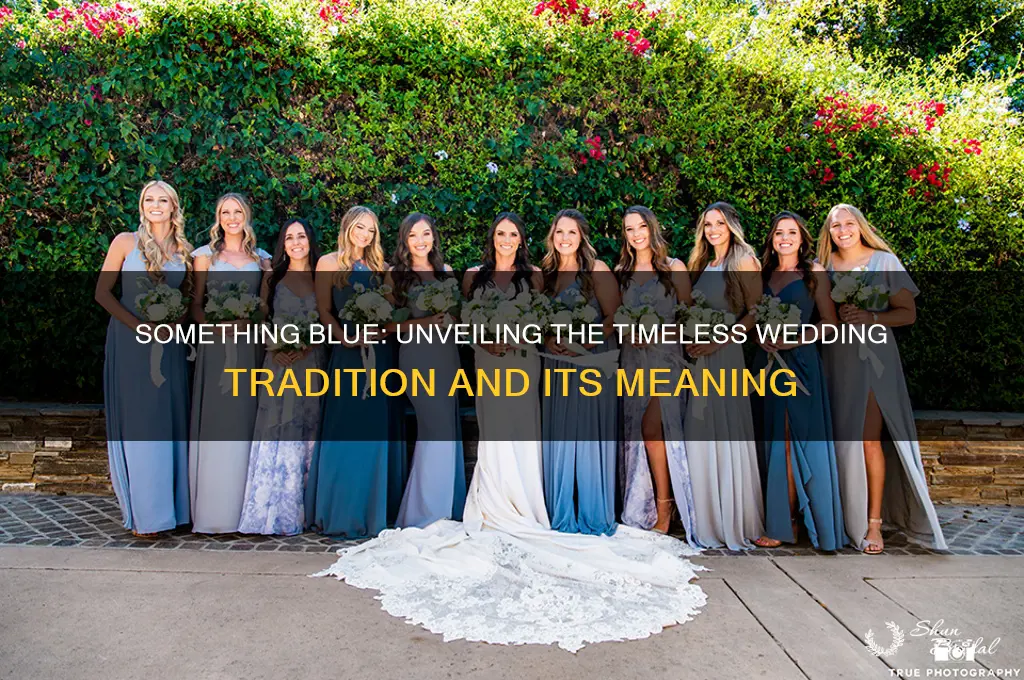 why do you need something blue on your wedding day