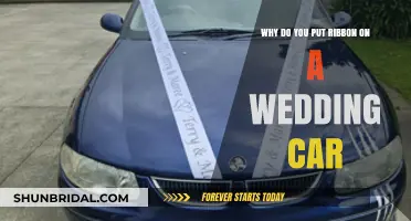 Wedding Car Ribbons: A Symbol of Unity and Celebration