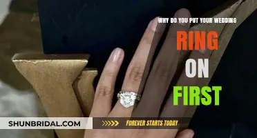 The Meaning Behind Putting Your Wedding Ring on First