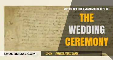 Shakespeare's Missing Wedding: A Deliberate Omission or Artistic Choice?
