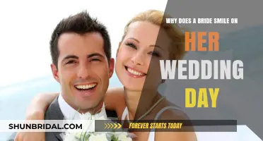 The Joyful Smile of a Bride: Unveiling Wedding Day Bliss
