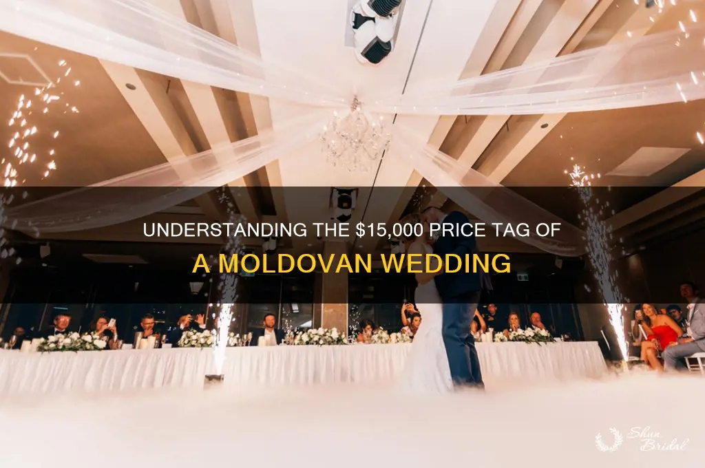 why does a wedding cost 15 000 in moldova