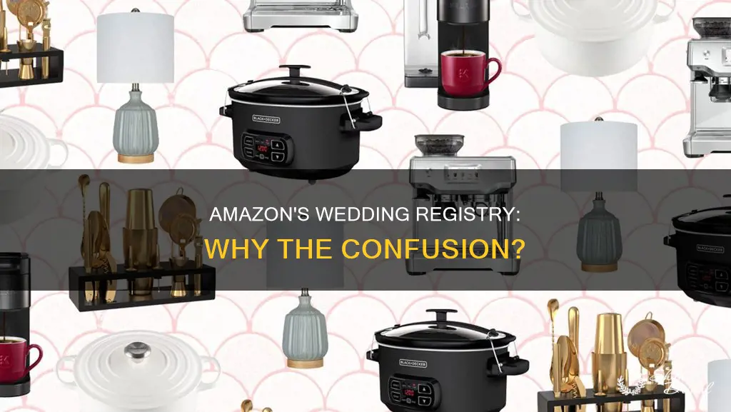 why does amazon think I have a wedding registry