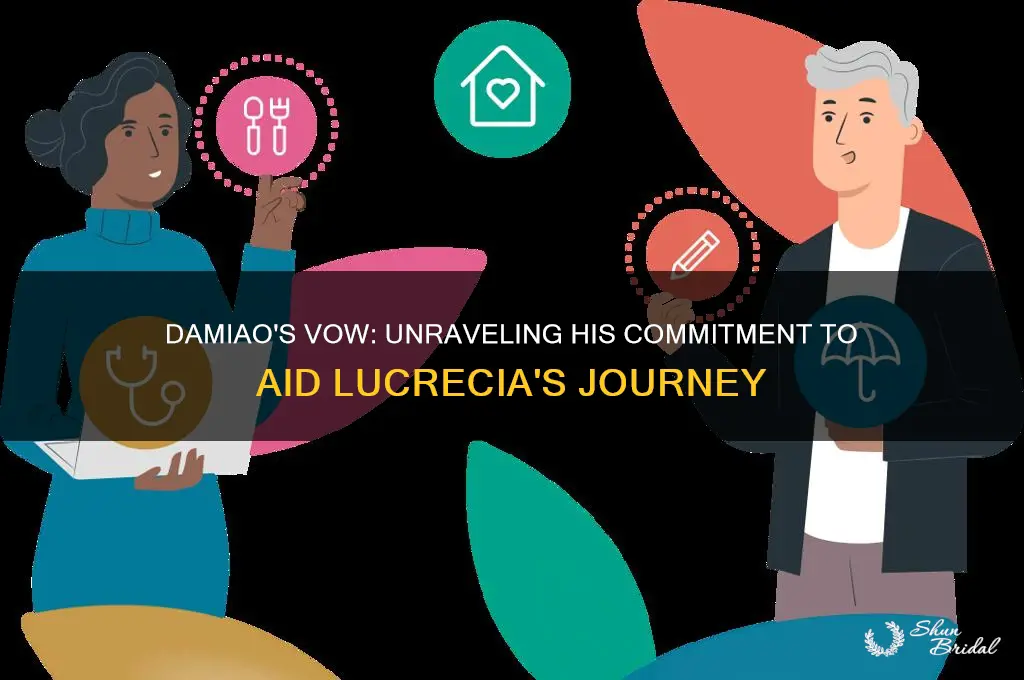 why does damiao vow to help lucrecia