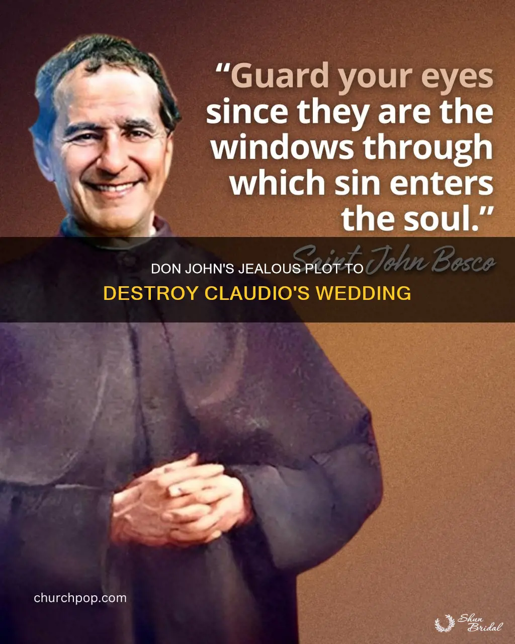 why does don john want to ruin the wedding