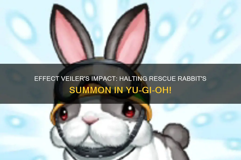 why does effect veiler stop rescue rabbit