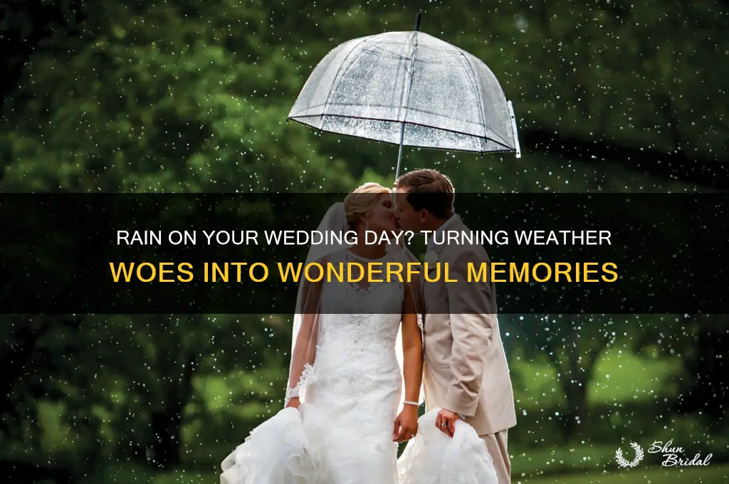 why does it have to rain on my wedding day