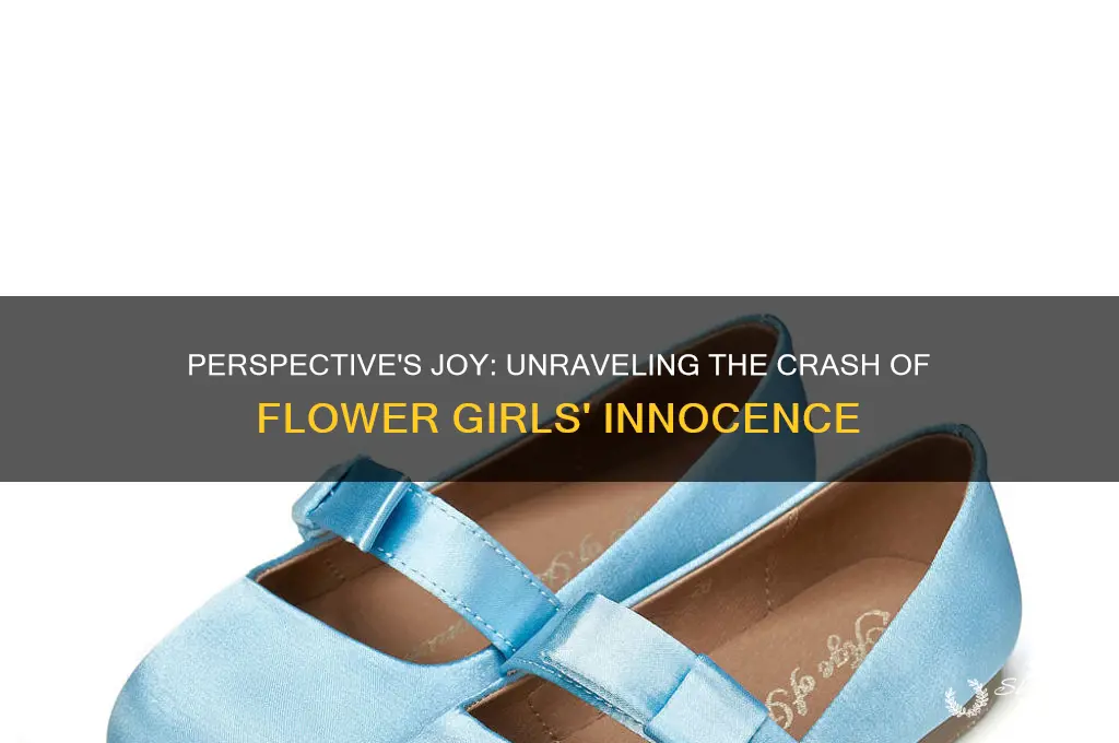 why does joy of perspective crash flower girls