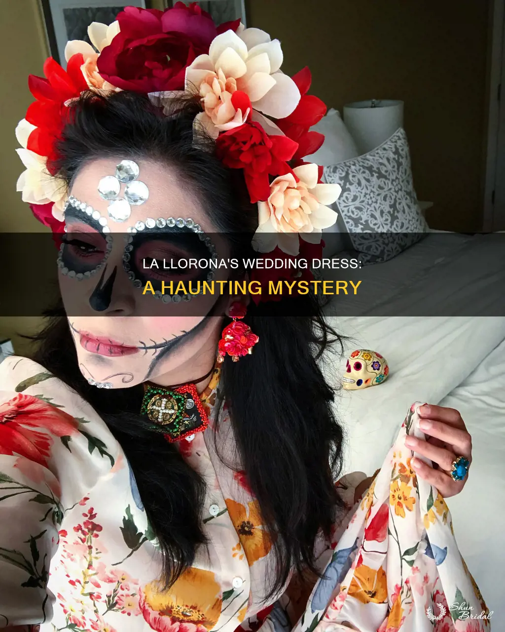 why does la llorona wear a wedding dress