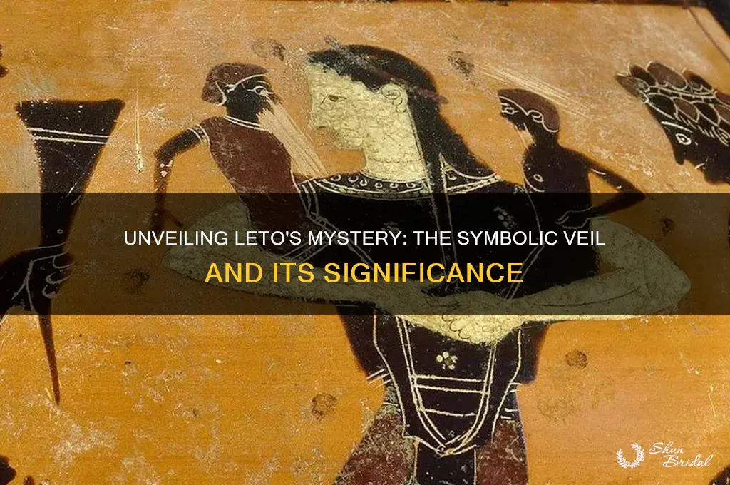 why does leto wear a veil