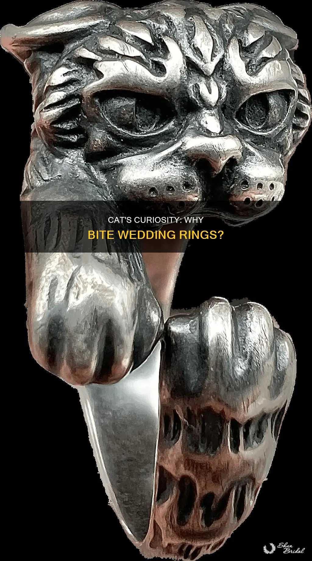 why does my cat bite my wedding ring