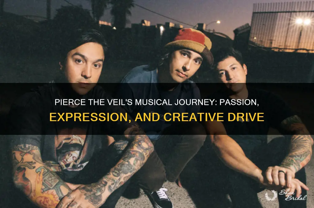 why does pierce the veil make music