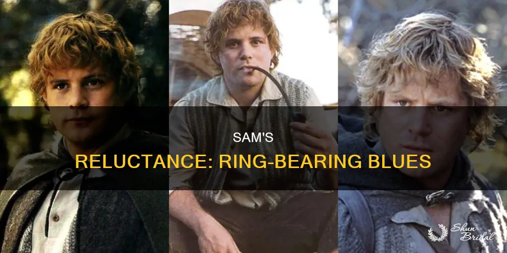 why does sam not want to be the ring bearer