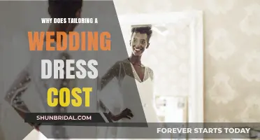 The Cost of Wedding Dress Tailoring
