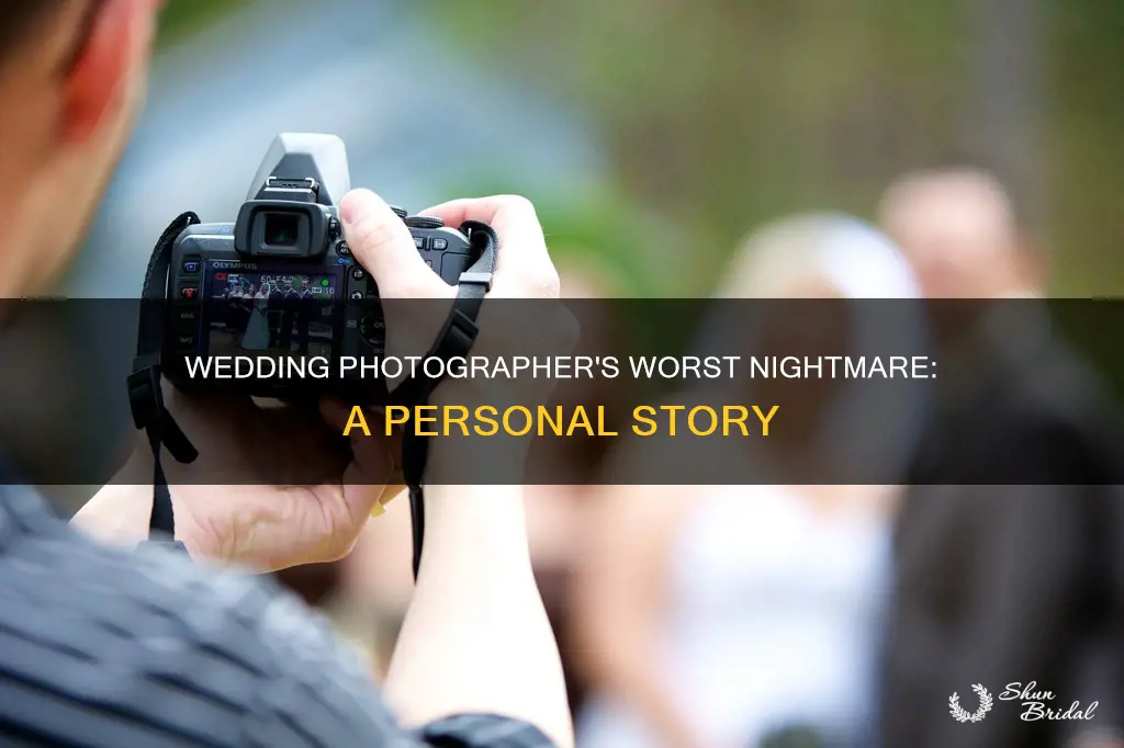 why does the wedding photographer hate me
