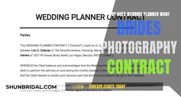 Contracts: Wedding Planners Protecting the Bride's Vision