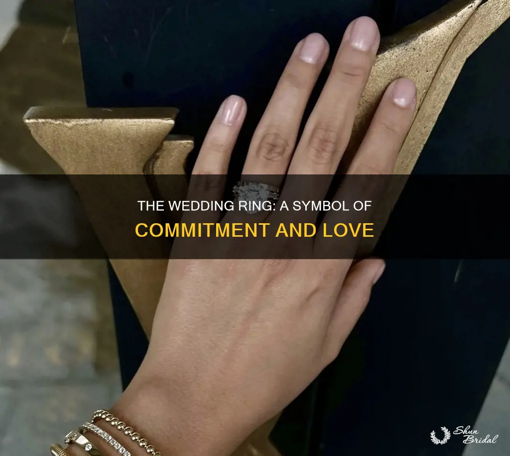 why does wedding ring go on the inside