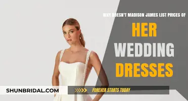 Madison James: Why No Price Tags on Wedding Dresses?