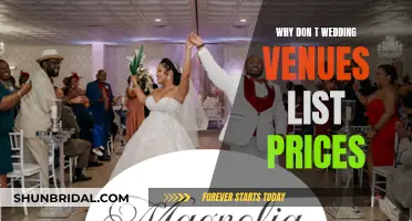 The Mystery of Wedding Venue Pricing